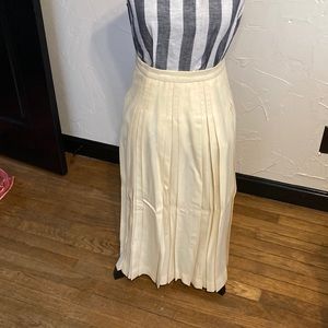 Vintage tennis style Pleated Skirt